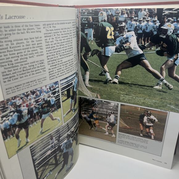 1986 PENN STATE UNIVERSITY ANNUAL YEARBOOK LA VIE pristine, hardcover, embossed - Picture 9 of 11
